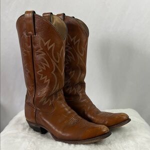 Justin Mens 5412 2954 size 9D chestnut